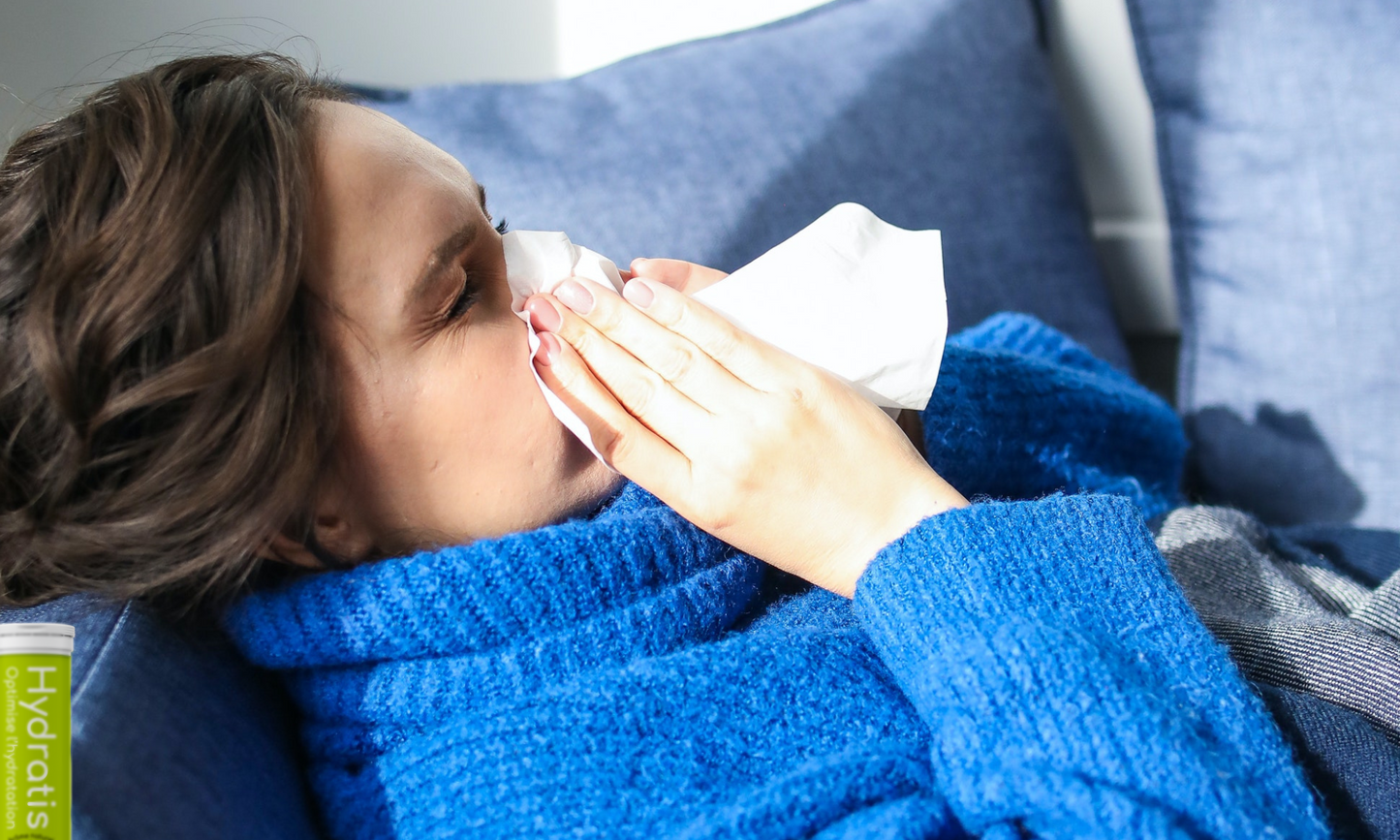 Grippe hivernale : symptômes et risques, stratégies de prévention. Comment bien s’hydrater pour soutenir son système immunitaire  ?