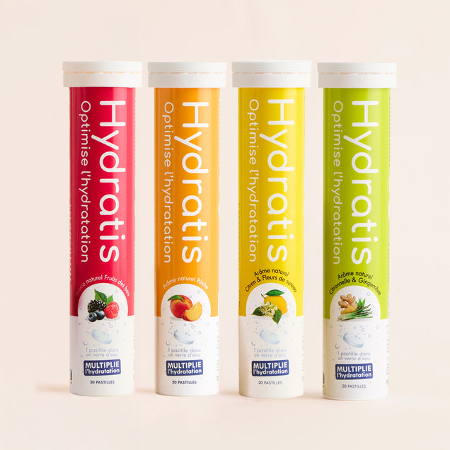 4 Tuben (Wildfrüchte, Zitronen-Holunderblüten, Pfirsich, Ingwer)